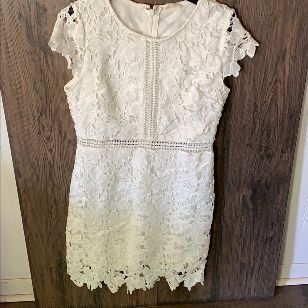 White dress